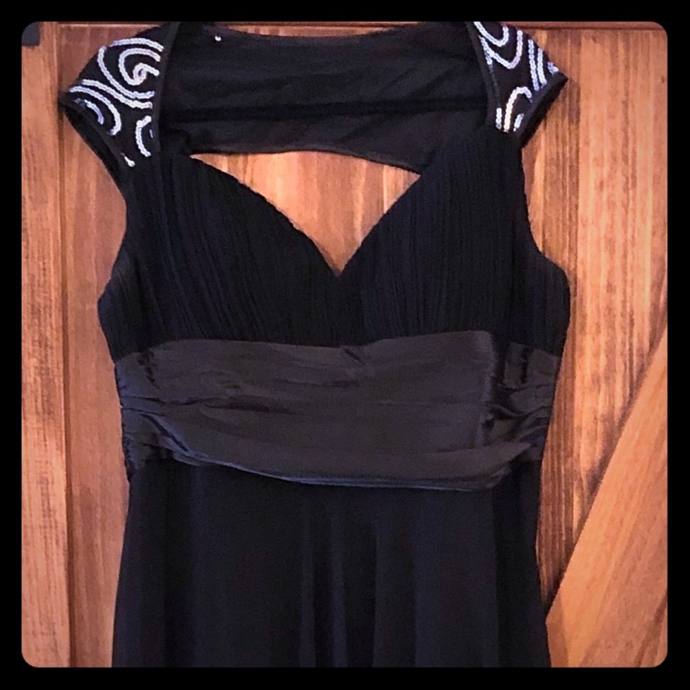 Black formal gown